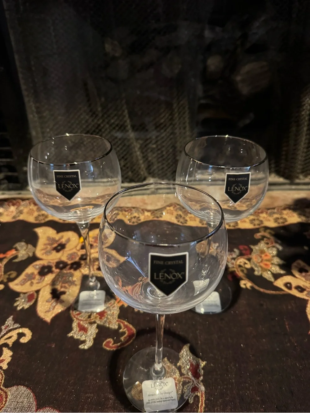Lenox Clear Crystal Wine Glasses - Clear